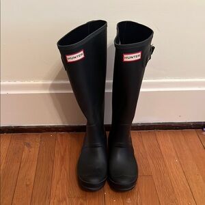 Hunter Black Women's Boots